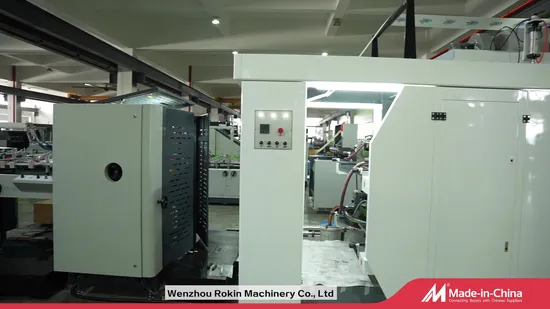 Auto Paper Bag Forming Machine Sharp Flat Bottom Food Paper Bag Making Machine